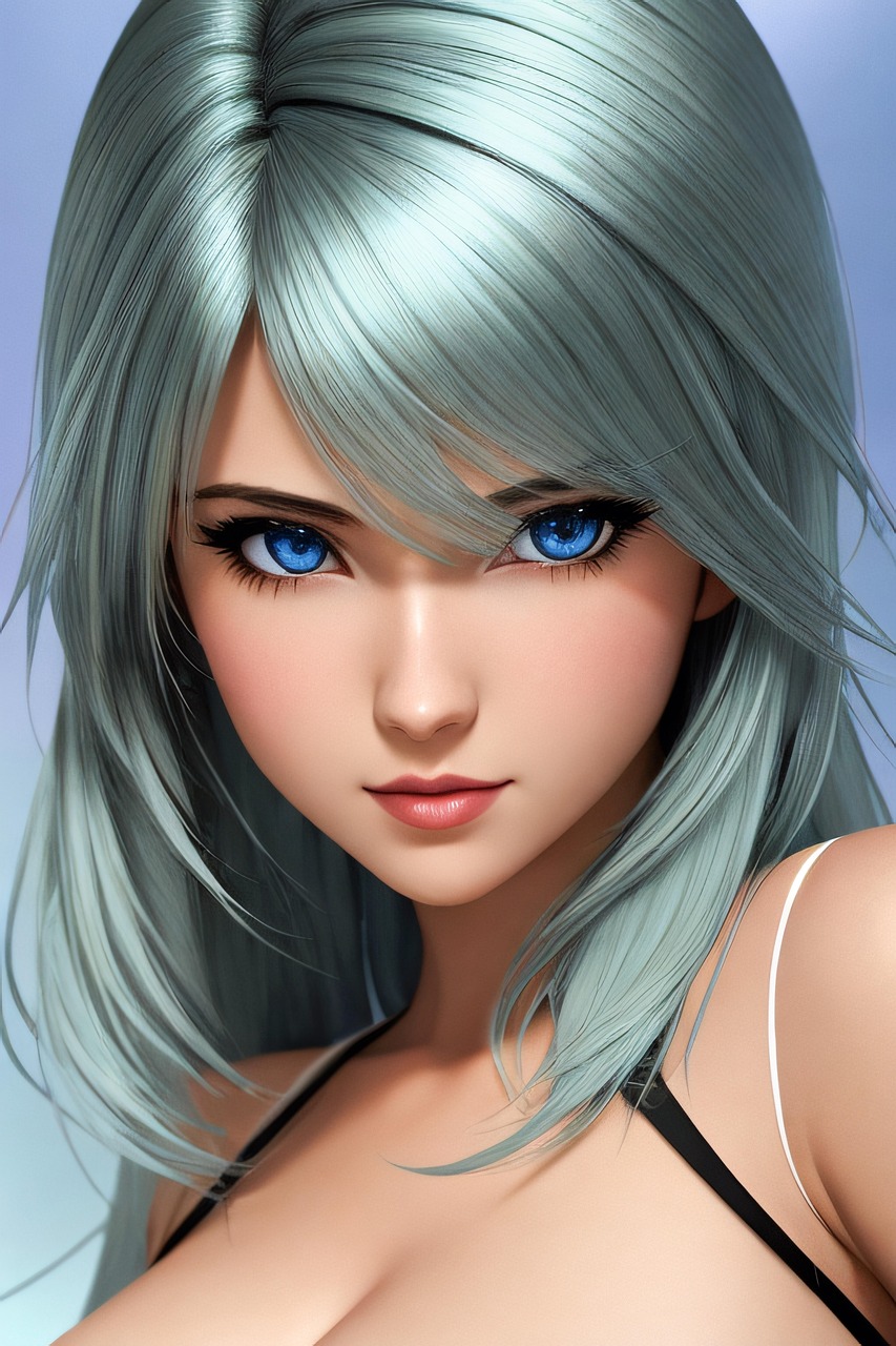 Anime — girl, women, portrait