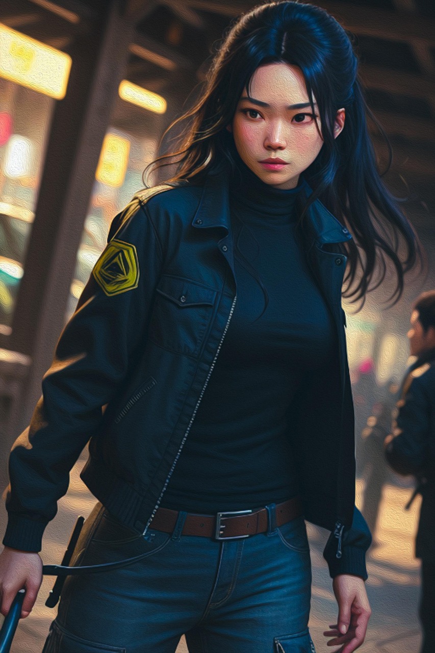 Anime — character design, cyberpunk, sci-fi