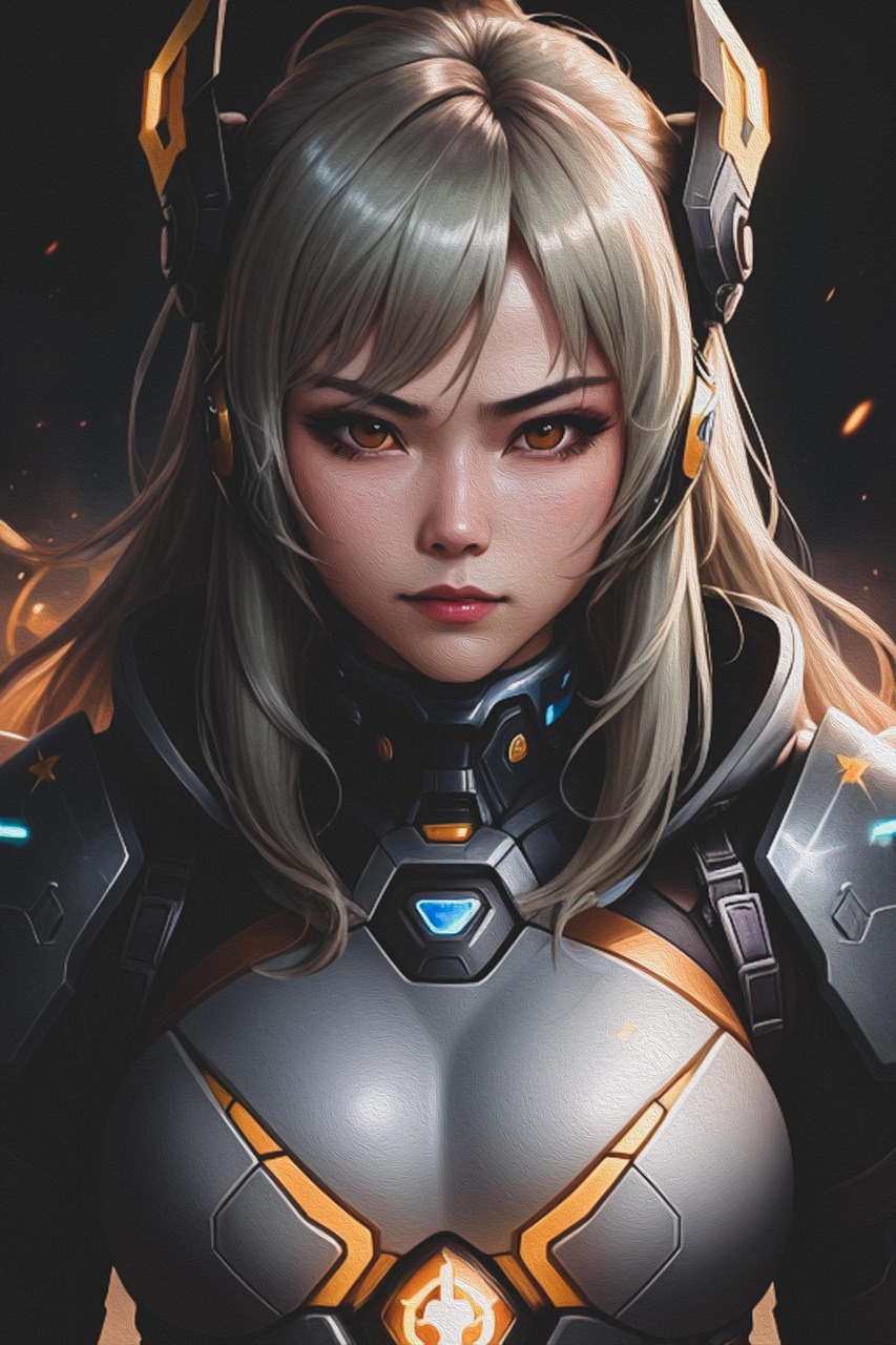 Anime — character design, cyberpunk, sci-fi