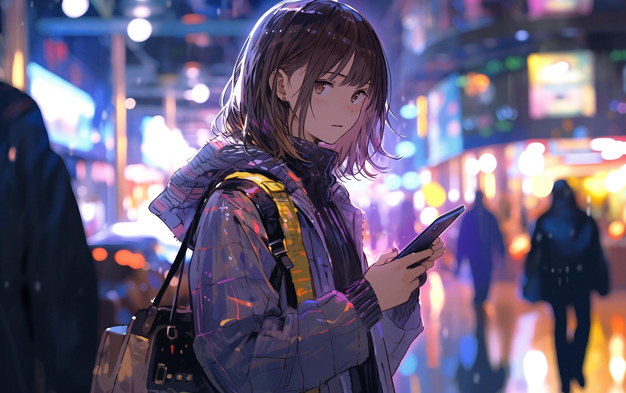Anime — woman, teen, beauty