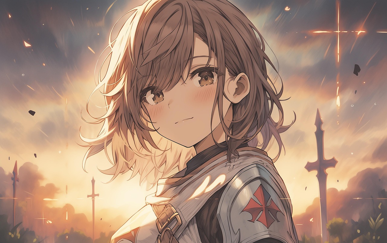Anime — woman, fantasy, magic