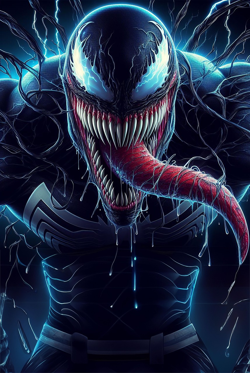 Anime — venom, marvel, hero