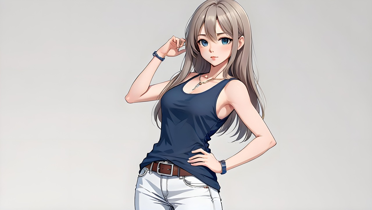 Anime — girl, cosplay, animated character