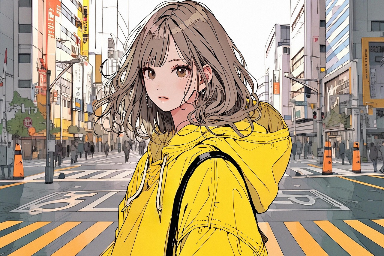 Anime — woman, person, cute