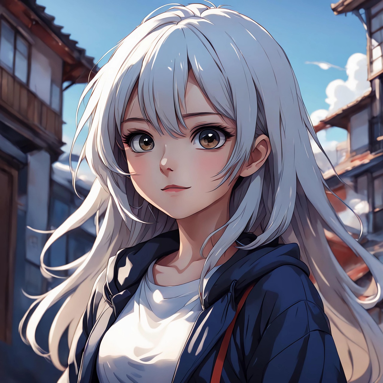 Anime — girl, fantasy, woman