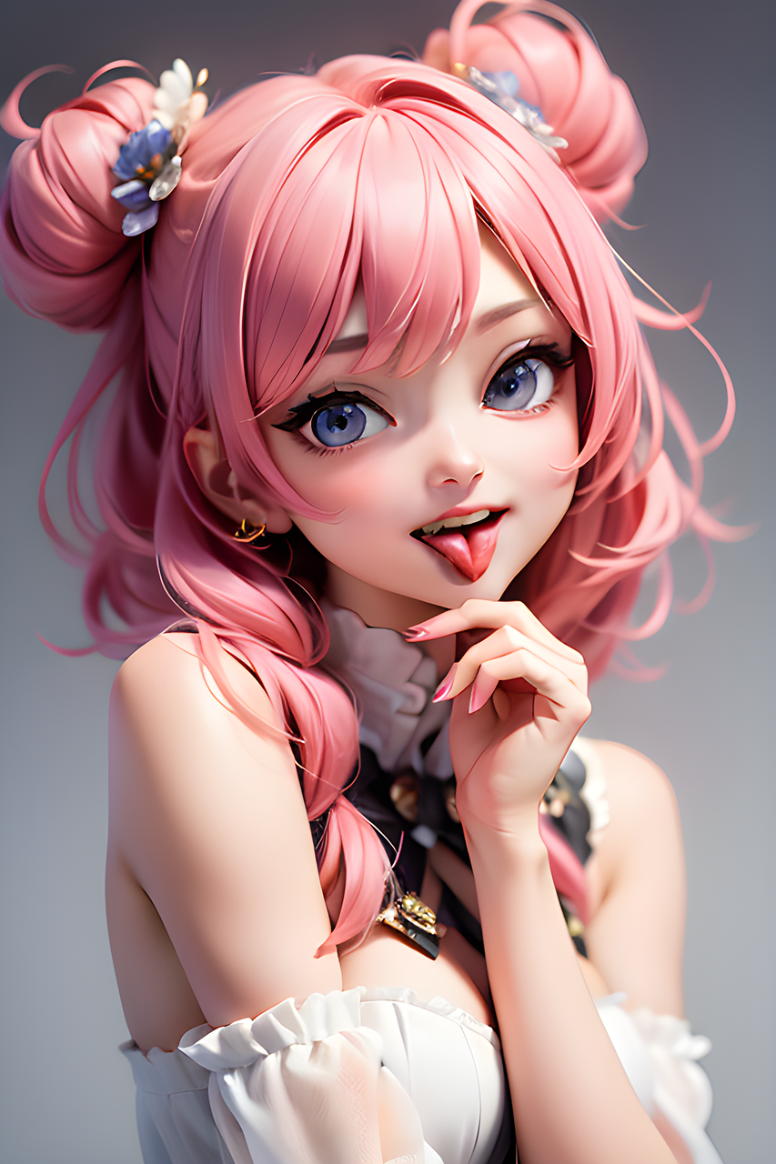 Anime — girl, innocent, hairstyle