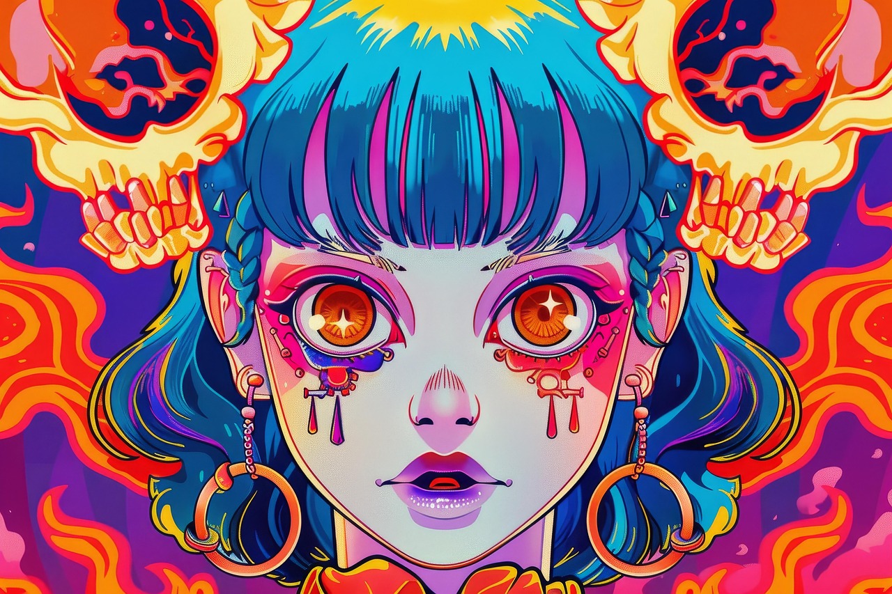 Anime — woman, girl